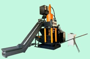 Metal briquetting press